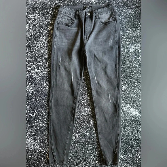 Black Prettygarden Jeggings Sz Md - Picture 1 of 5